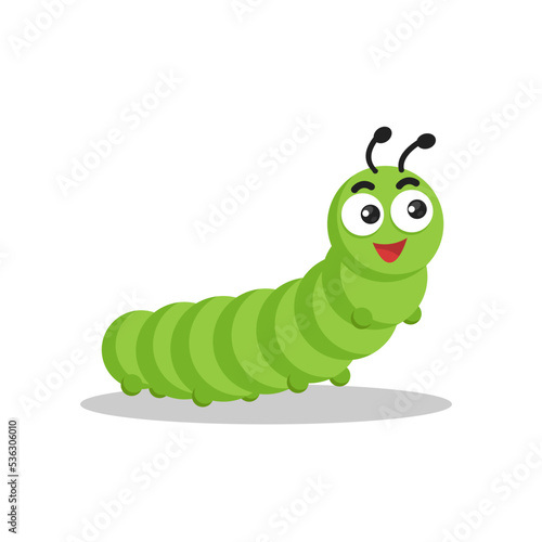 art illustration symbol realistic macot animal icon design nature concept insect of caterpillars photo
