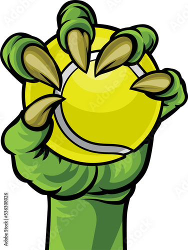 Claw Monster Hand Holding a...