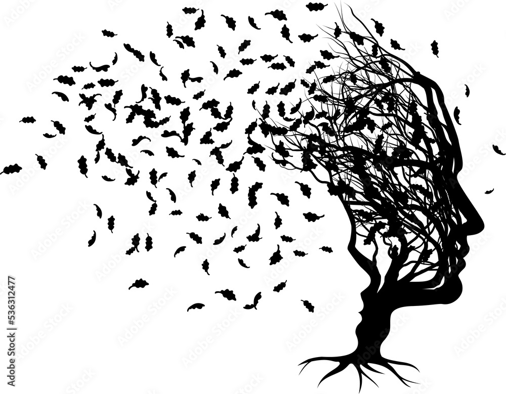 Optical Illusion Father Man and Child Tree Faces Optical Illusion Father Man and Child Tree Faces