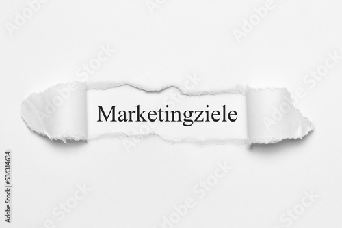 Marketingziele 