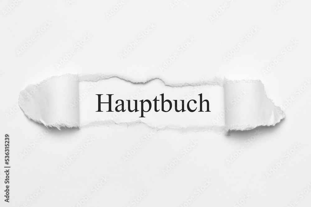 Hauptbuch	