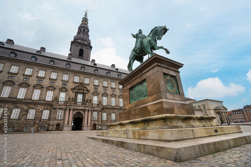 Frederick VII statue in Copenhagen, Denmark
