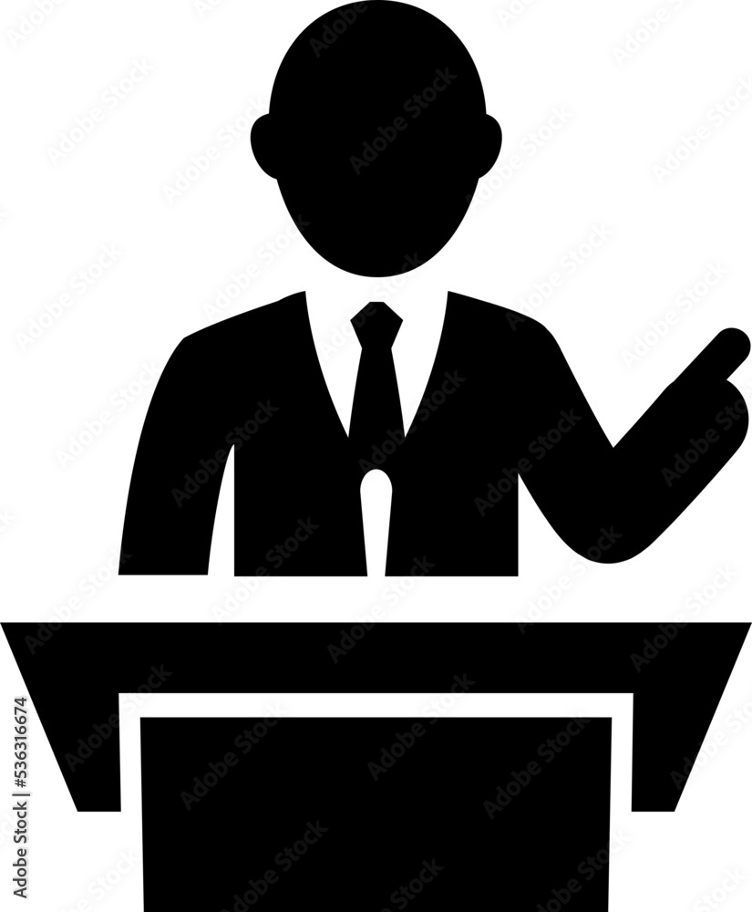 Business presentation icon Business presentation icon