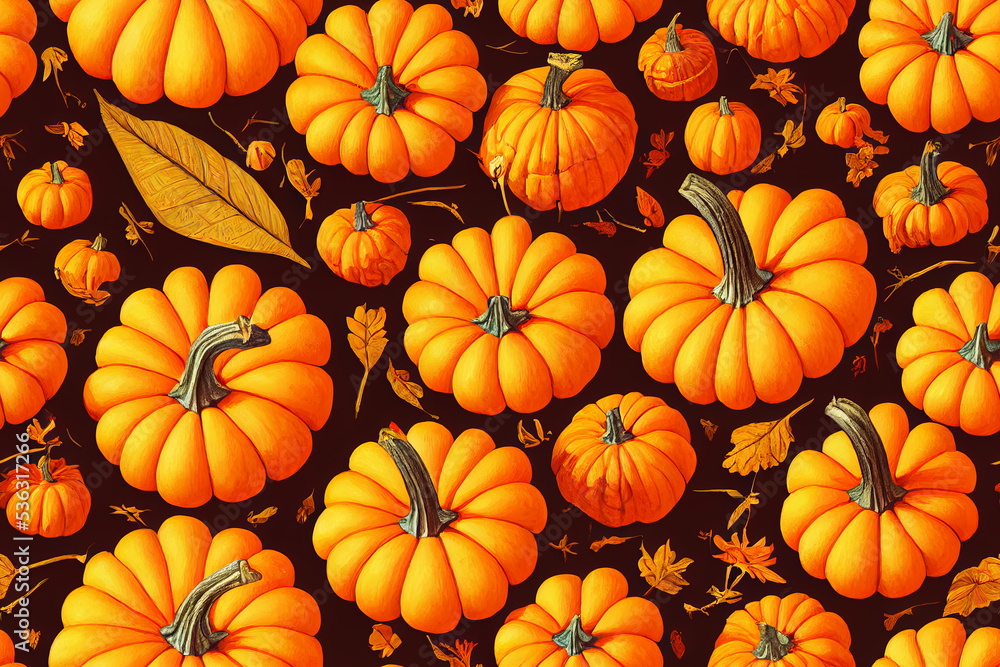 Halloween pumpkin pattern Halloween pumpkin pattern