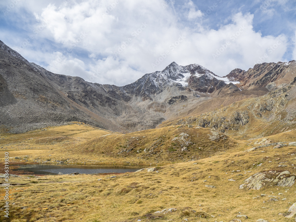 Landscape in Kurzras in South Tyrol, Italy Landscape in Kurzras in South Tyrol, Italy