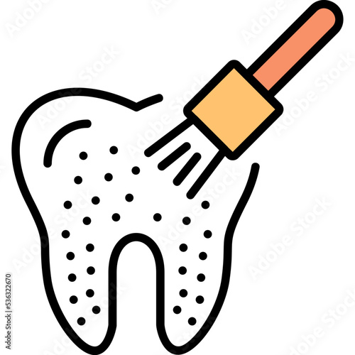Tooth Cleaning Icon