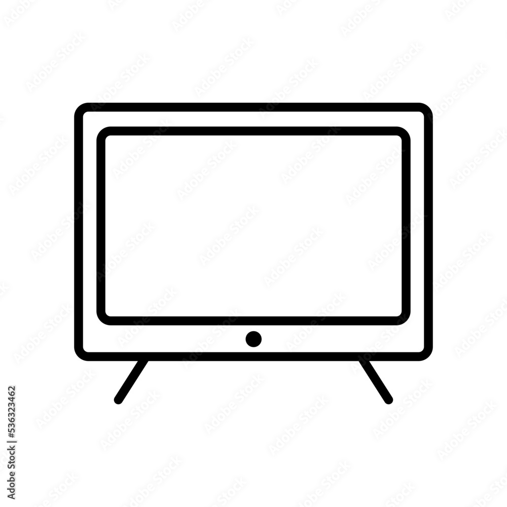 Television icon vector design templates Television icon vector design templates