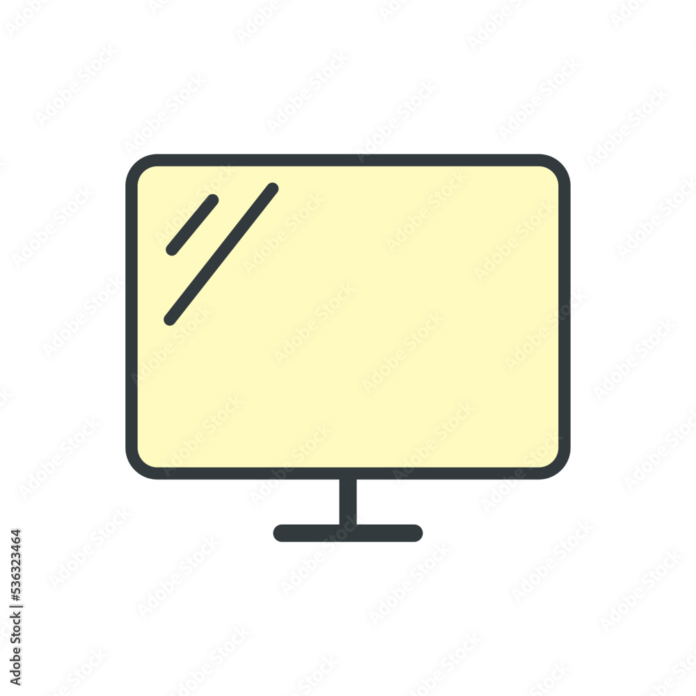 Television icon vector design templates Television icon vector design templates