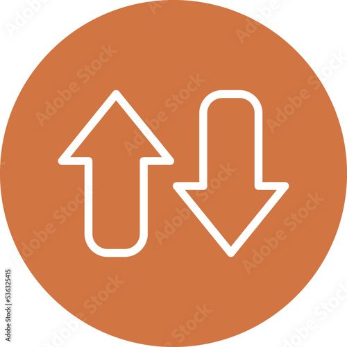 Opposite Arrow Icon Style