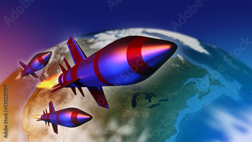 Nuclear confrontation. Miss...