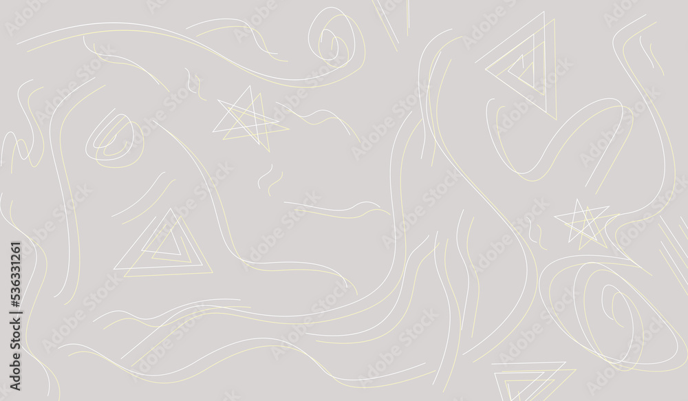 gray background with abstract random circle lines gray background with abstract random circle lines