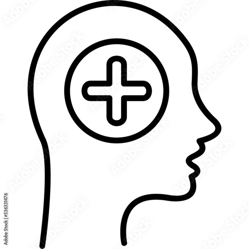 Positive thinking Icon