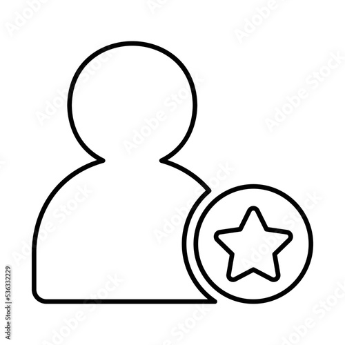 User Star Icon