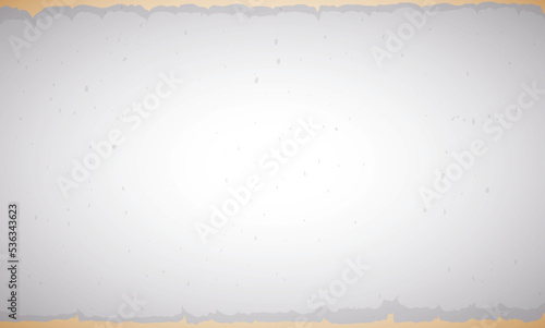 Horizontal template like an unrolled ancient scroll, Vector illustration