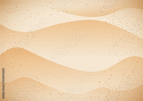 Abstract template design like dunes and sand, Vector illustration photo