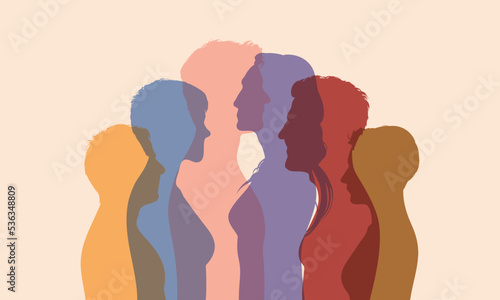 Diversity of culture and ethnicity. Multiethnic society and friendship between people of different cultures. Having a multicultural community. Racial equality and anti-racism. 