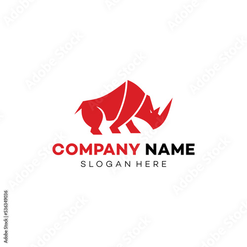 Rhino logo design