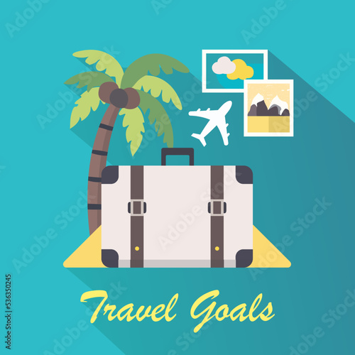 Travel And Tour Starter Pack, Icon, Vector