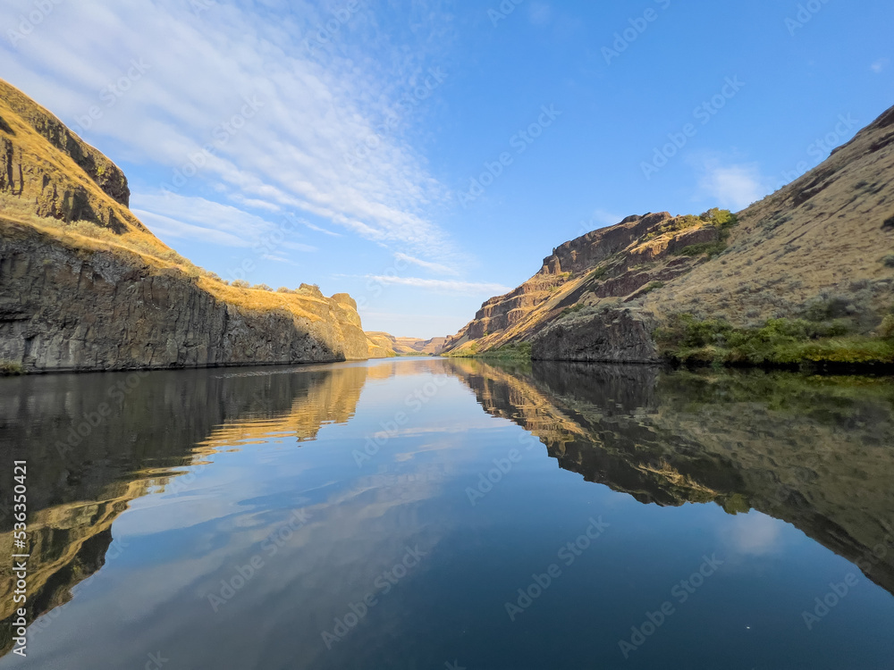 Palouse River landscape in Washington