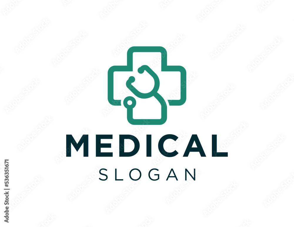 logo design about medical on white background. made using the coreldraw application. logo design about medical on white background. made using the coreldraw application.