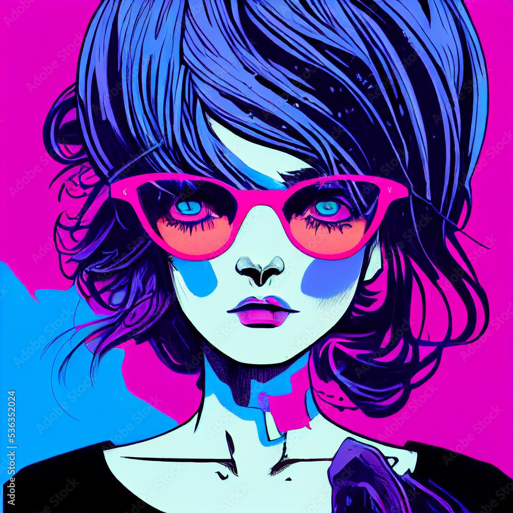 painted portrait of a sad girl painted portrait of a sad girl