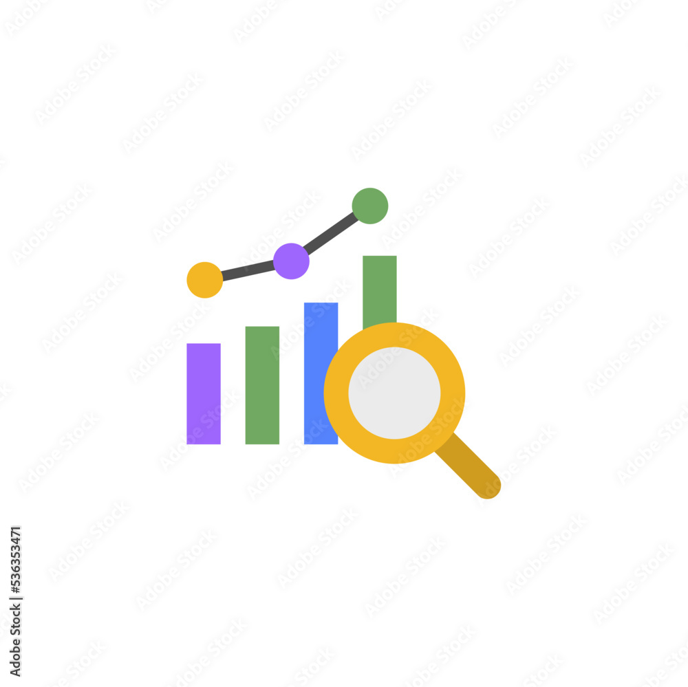 business research flat icon designed in flat style decorated with presentation graphic icon in business icon theme business research flat icon designed in flat style decorated with presentation graphic icon in business icon theme
