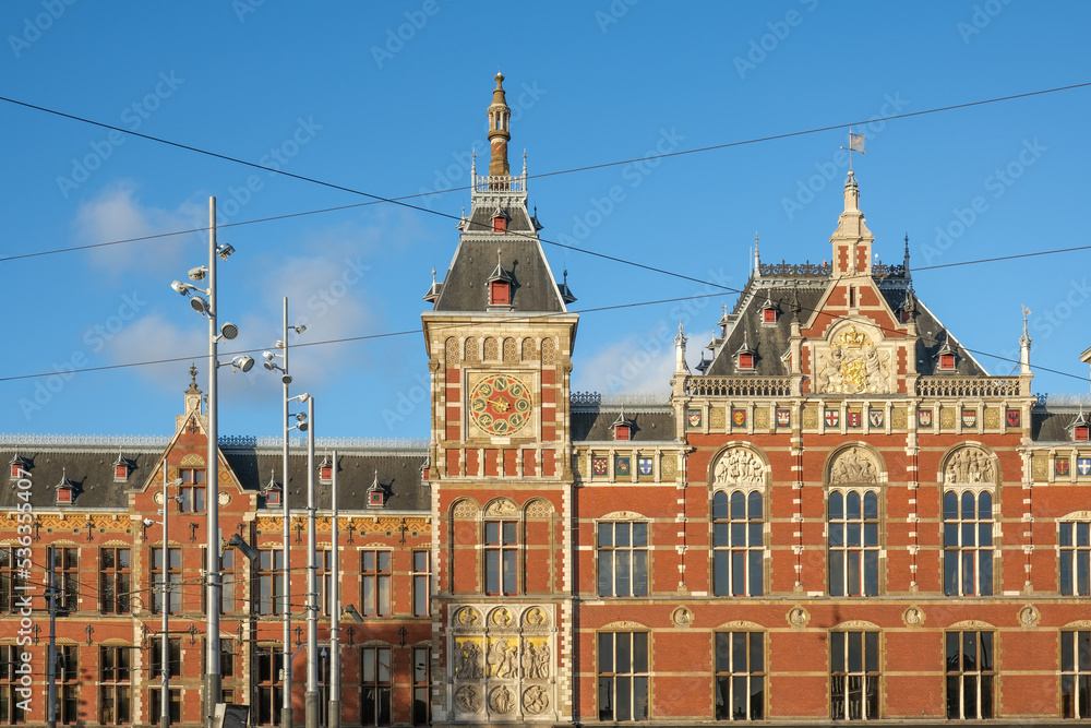Fototapeta premium la città di Amsterdam