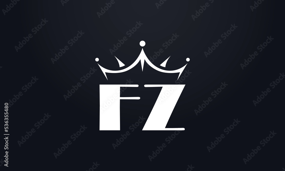 King crown logo design vector and extra bold queen symbol King crown logo design vector and extra bold queen symbol