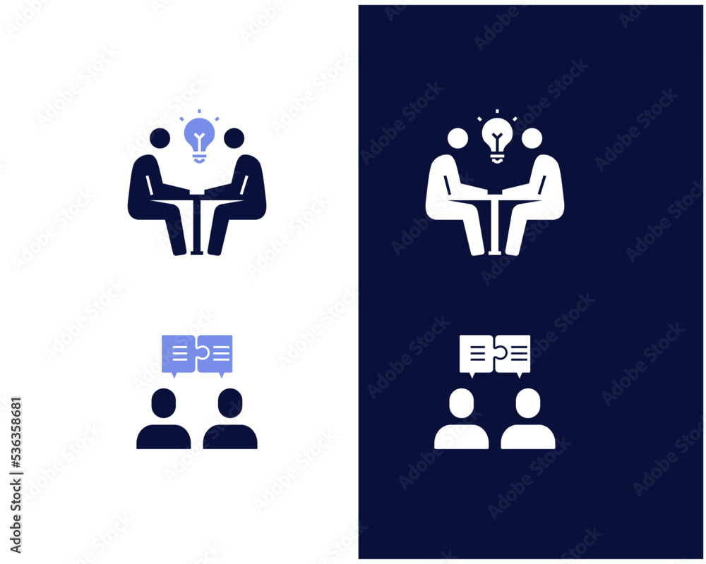 Knowledge Sharing icon illustration. Knowledge Sharing icon illustration.