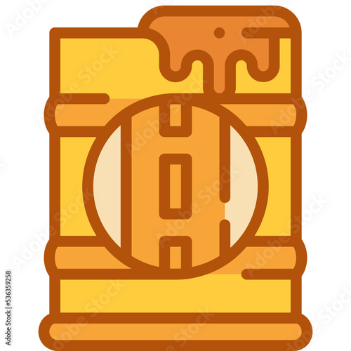 bitumen two tone icon