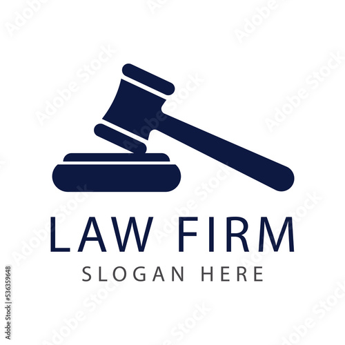 Law firm lawyer services, luxury vintage crest logo
