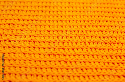 orange wool texture