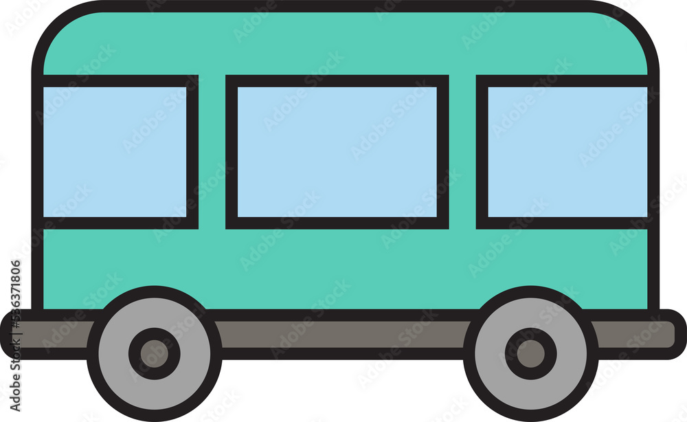 van icon illustration van icon illustration