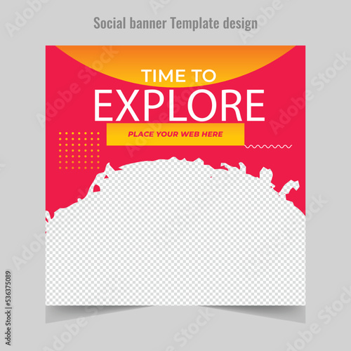 Time to explore social media post