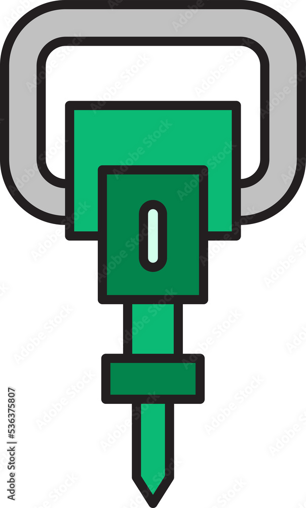 drill tool icon illustration drill tool icon illustration
