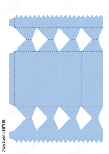 Candy Shaped Treat Box Printable SVG Cut