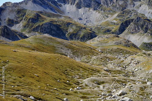 Campo Imperatore, Gran Sasso mountain chain, Abruzzo, Italy photo