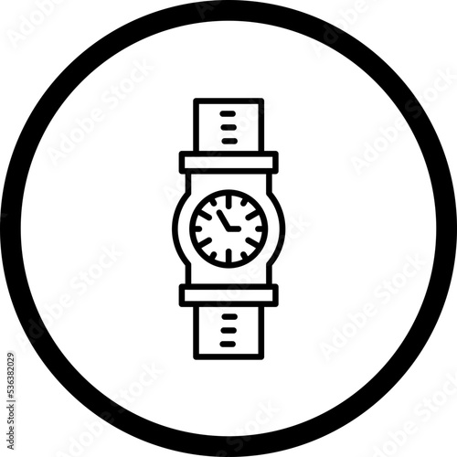 Wristwatch Icon Style