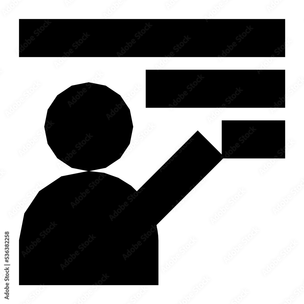 Teacher Flat Vector Icon Teacher Flat Vector Icon