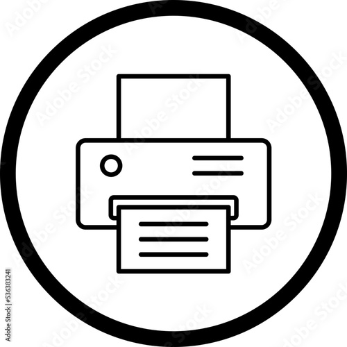 Printer Icon Style