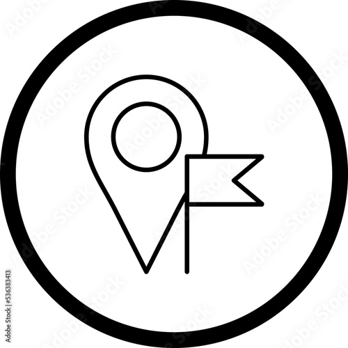 Arrived Destination Icon Style