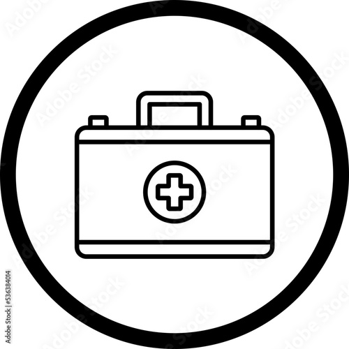 First Aid Kit Icon Style