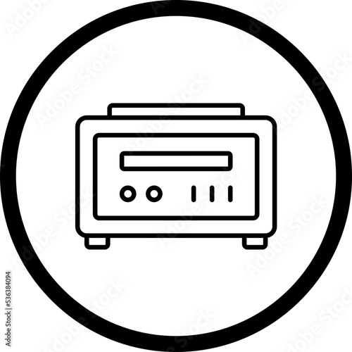 Taxi Meter Icon Style