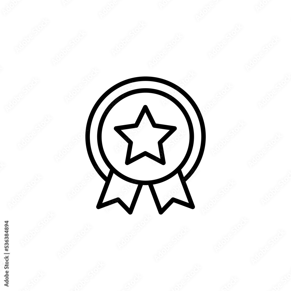 Quality line icon. Simple element illustration. Quality concept outline symbol design.