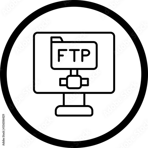 Ftp Protocol Icon Style