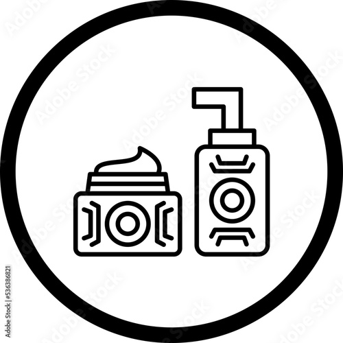 Personal Care Products Icon Style