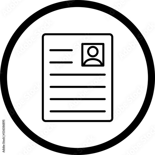 Resume Icon Style