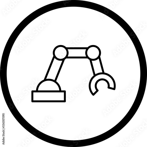 Bionic Arm Icon Style