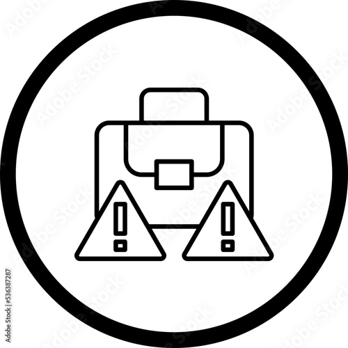 Job Loss Icon Style