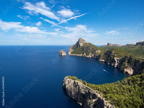 Península de Formentor en Mallorca.